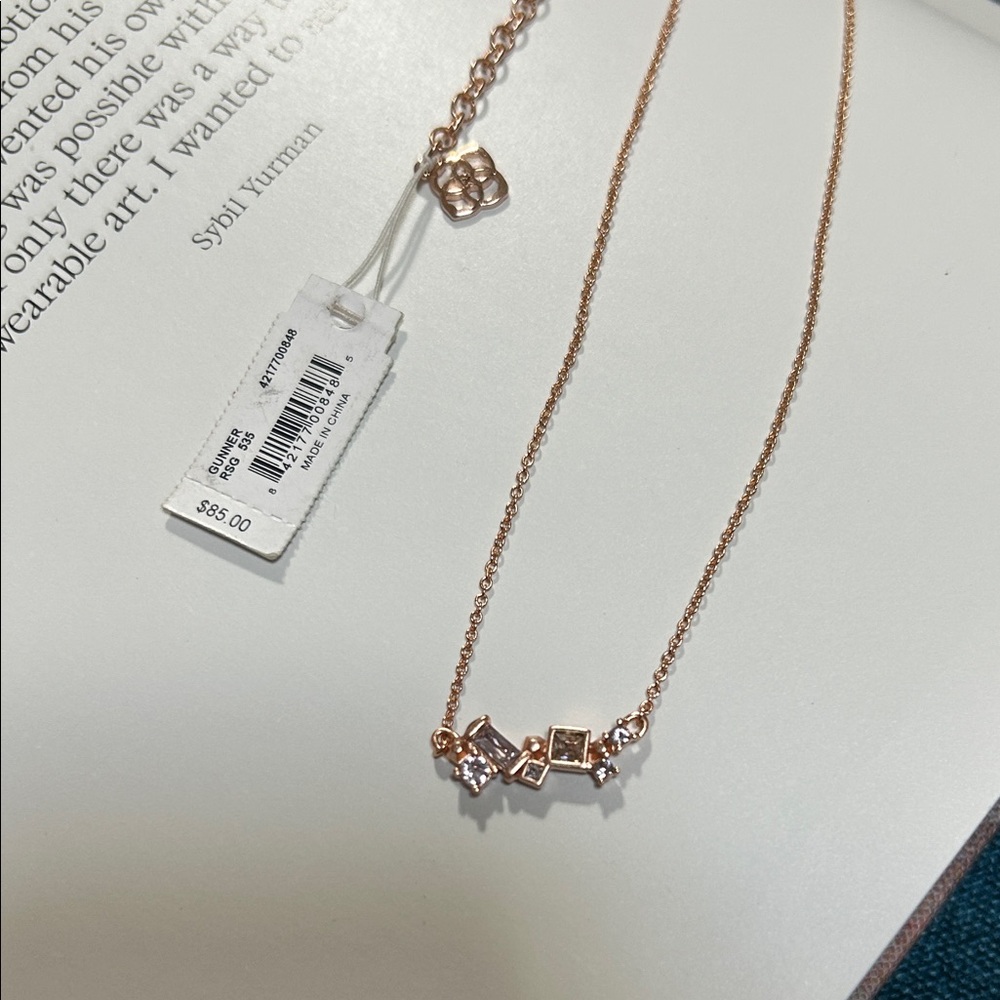 Kendra Scott Rose Gold “Gunner” Necklace 💕